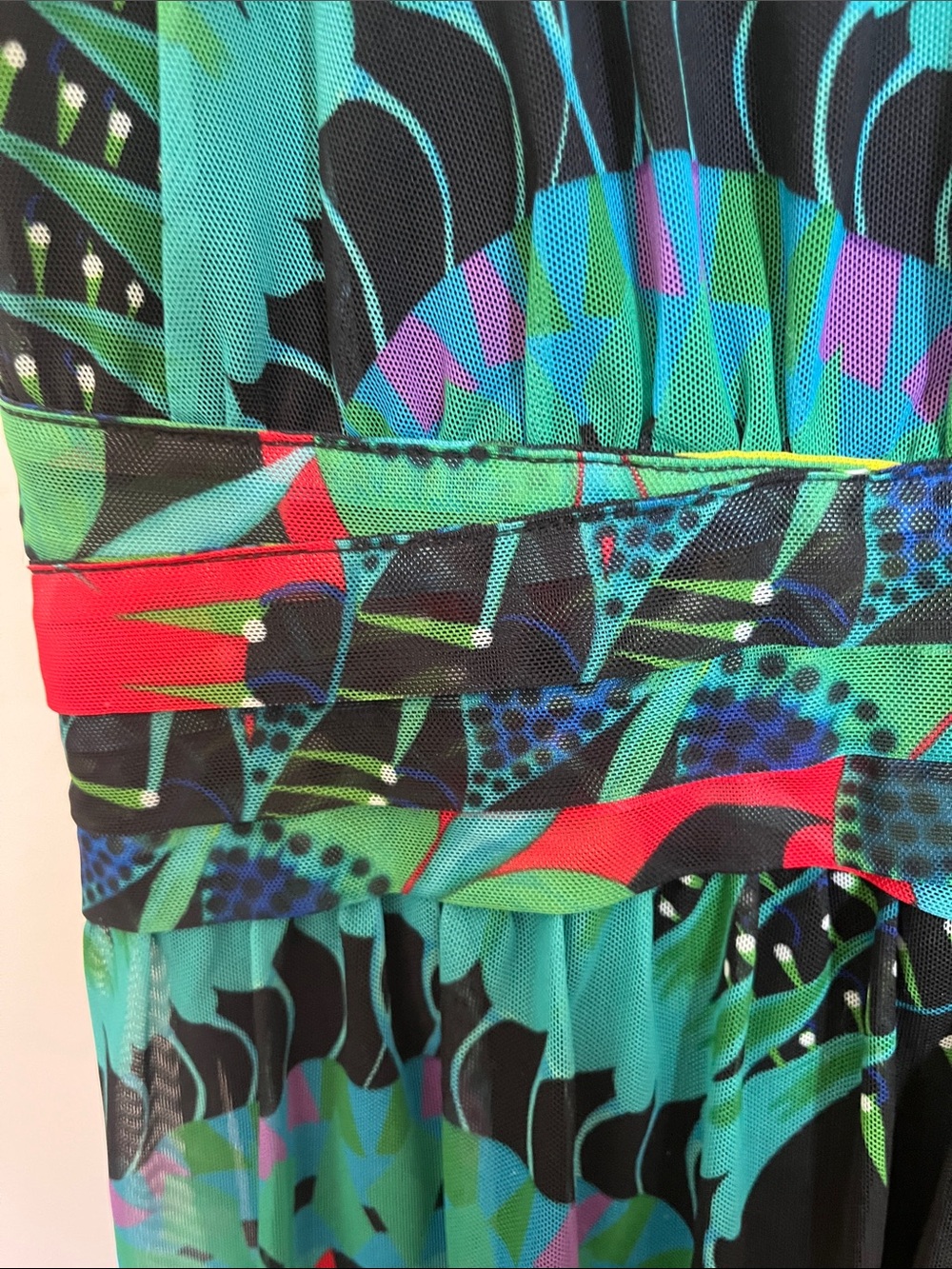 Desigual by Christian Lacroix Multicolor Abstract Sleeveless Dress - Picture 2 of 7